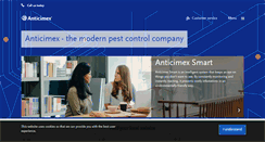 Desktop Screenshot of anticimex.com